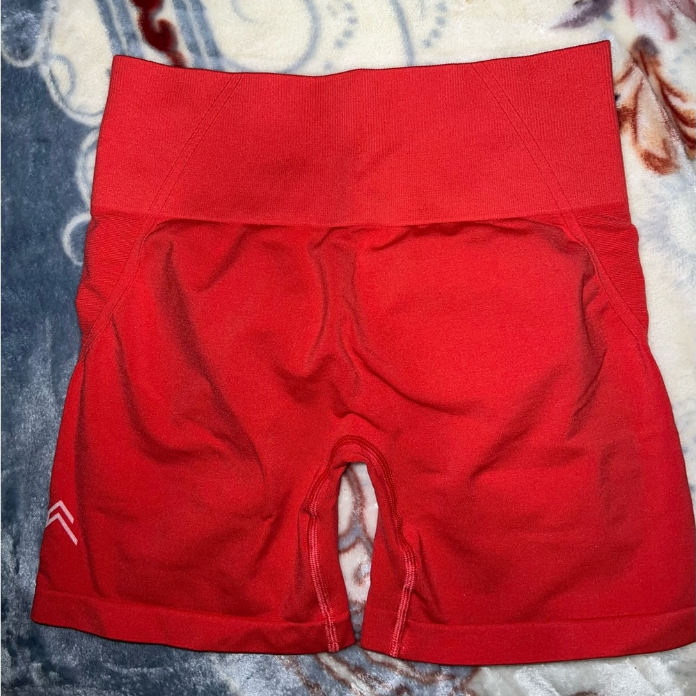 Effortless Seamless shorts - Sweet Red